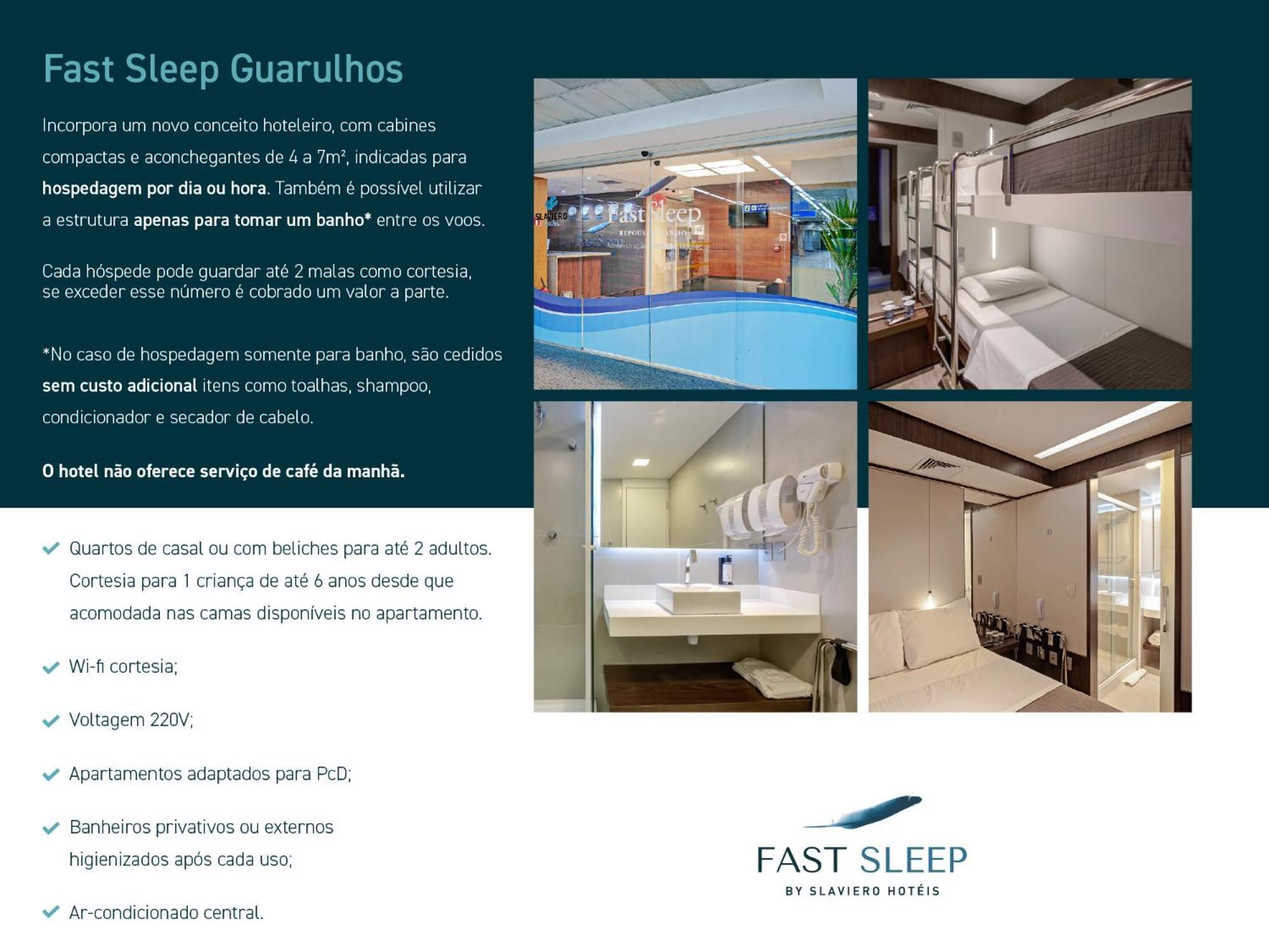 Fast Sleep Guarulhos By Slaviero Hoteis Экстерьер фото